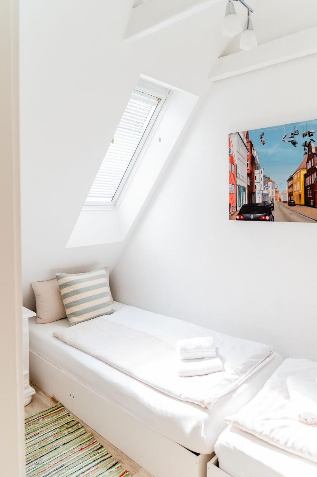 Hafenblick Ferienwohnung In Der Altstadt Mit Parkplatz Flensburg Buitenkant foto